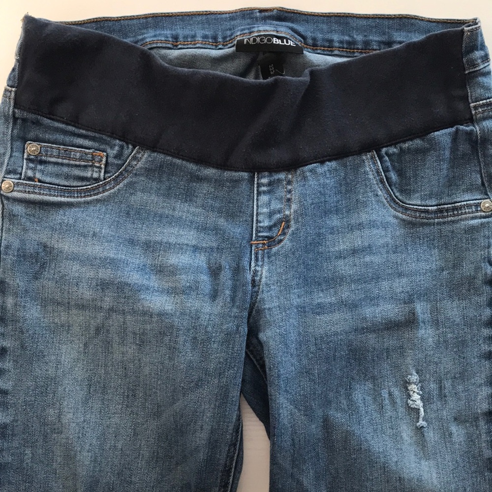 Indigo Blue Maternity Jeans